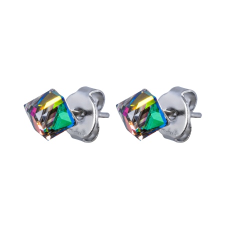 Пусеты Fiore Luna, Crystal Holographic, SWE0127/1 H S